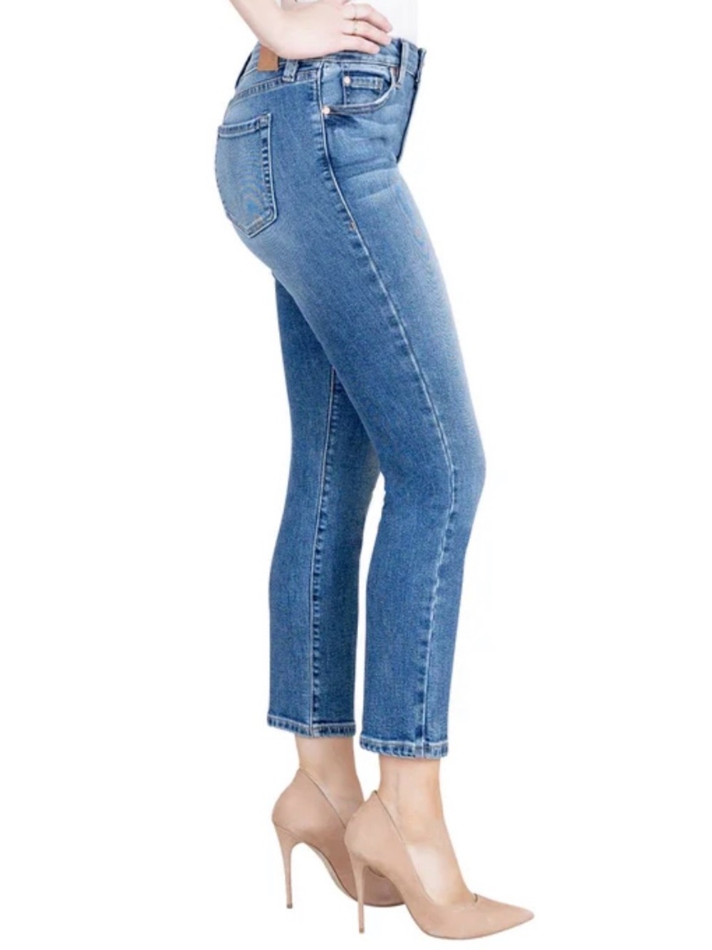 Anthropologie Women's Medium Blue Skinny Jeans
